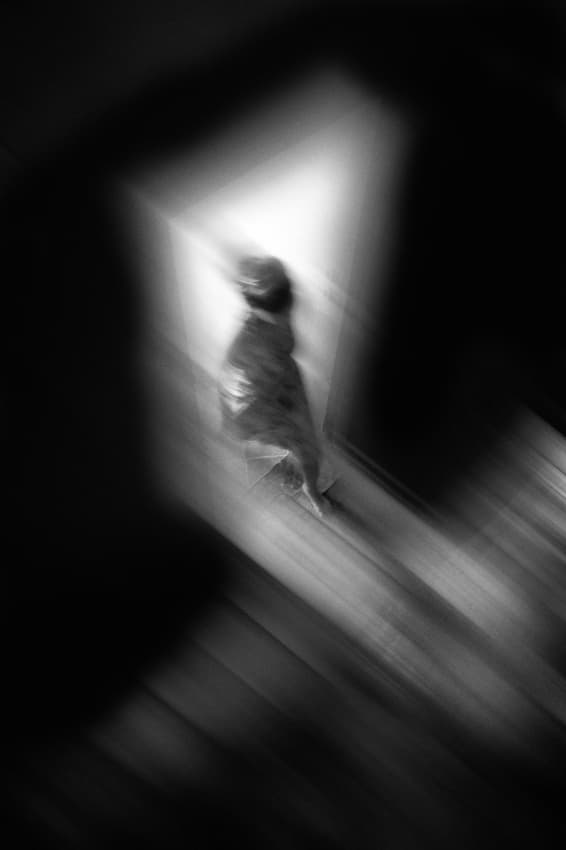 Mysterious Motion Figure by Eric Drigny — canvas wall art