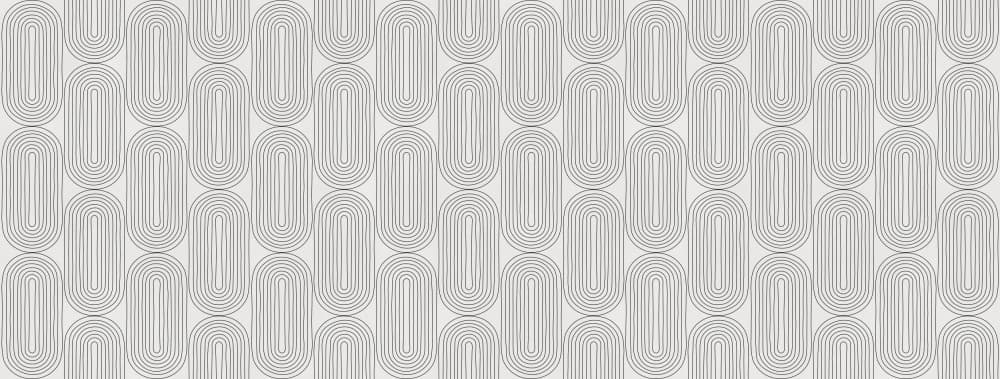 Flowing Geometric Pattern by Vitor Costa — canvas wall art