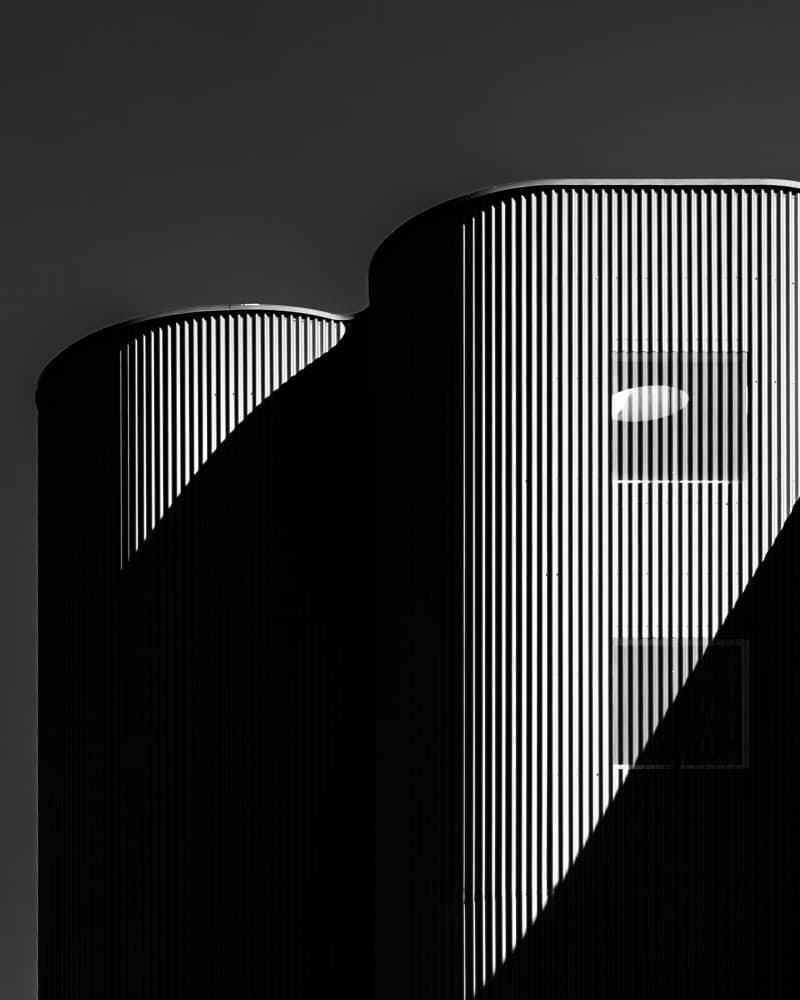 Architectural Light And Shadow by Markus Auerbach — canvas wall art