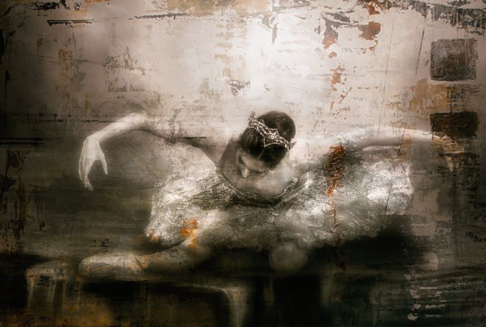 Ethereal Ballerina Dream by Charlaine Gerber — canvas wall art