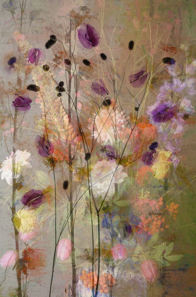 Dreamy Floral Garden by Saskia Dingemans — canvas wall art