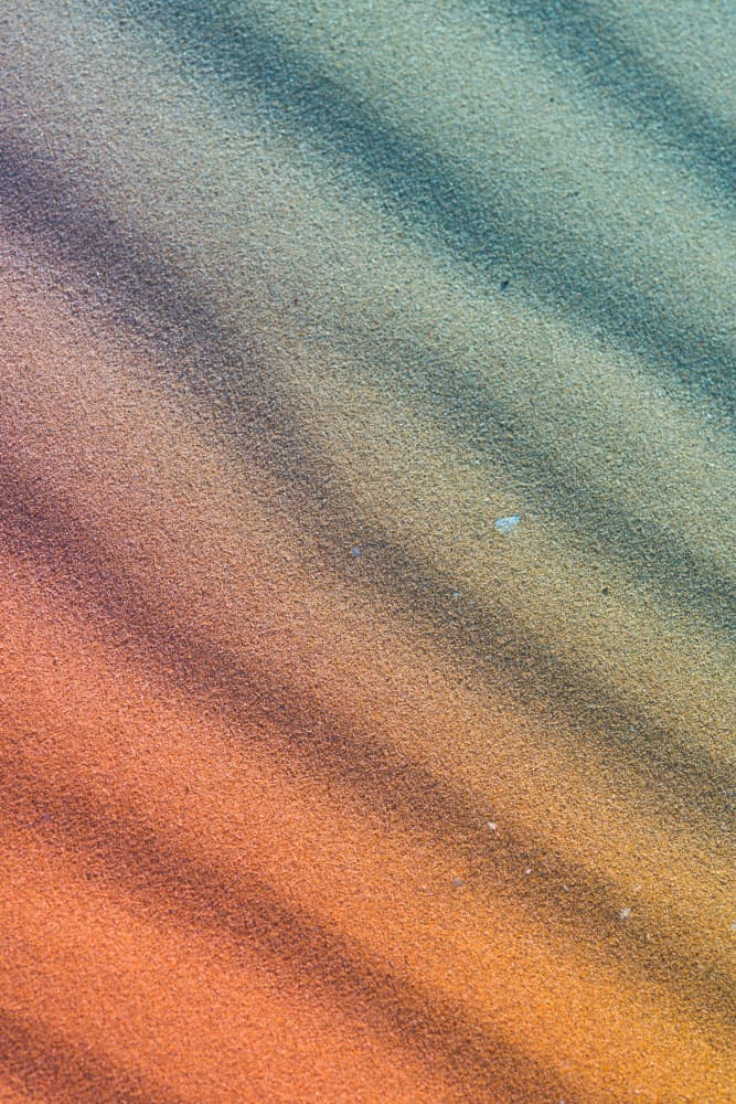 Gradient Sand Waves by Javier Pardina — canvas wall art
