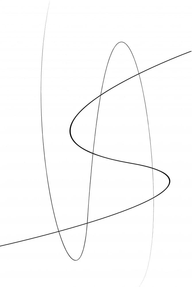 Flowing Abstract Lines by Oju Design — canvas wall art