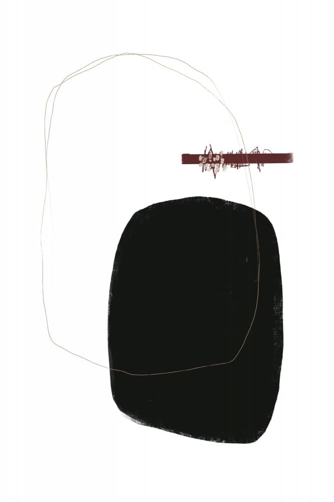 Minimal Whispers by uplusmestudio — canvas wall art