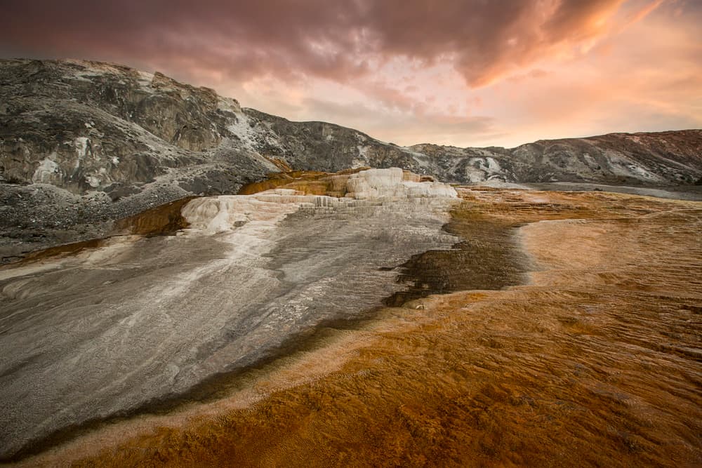 Colorful Geothermal Mountains by Amnon Eichelberg — canvas wall art