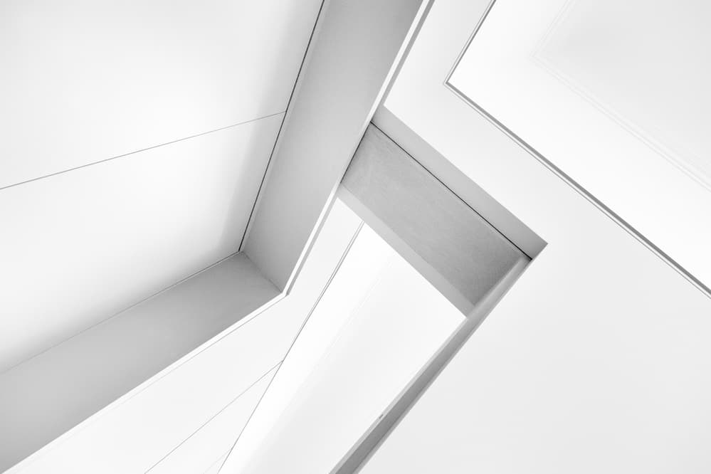 Architectural Light Lines by Jeroen van de Wiel — canvas wall art