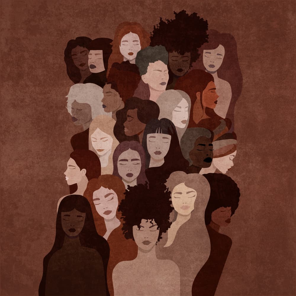 Unity of Shades by Emel Tunaboylu — canvas wall art