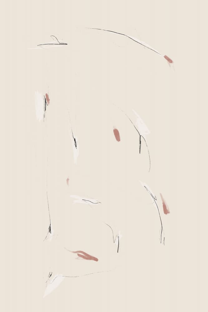 Subtle Lines and Soft Earth Tones