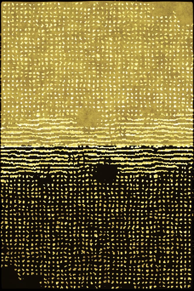 Abstract Golden Horizon by Petr Strnad — canvas wall art
