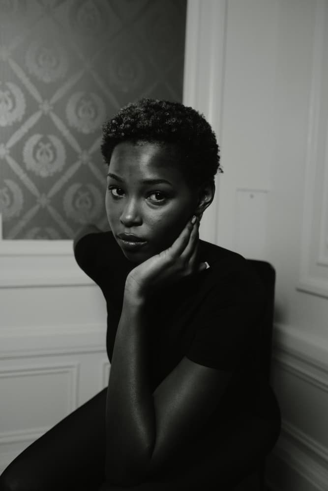 Pensive Woman Portrait by Steffen Lauterbach — canvas wall art