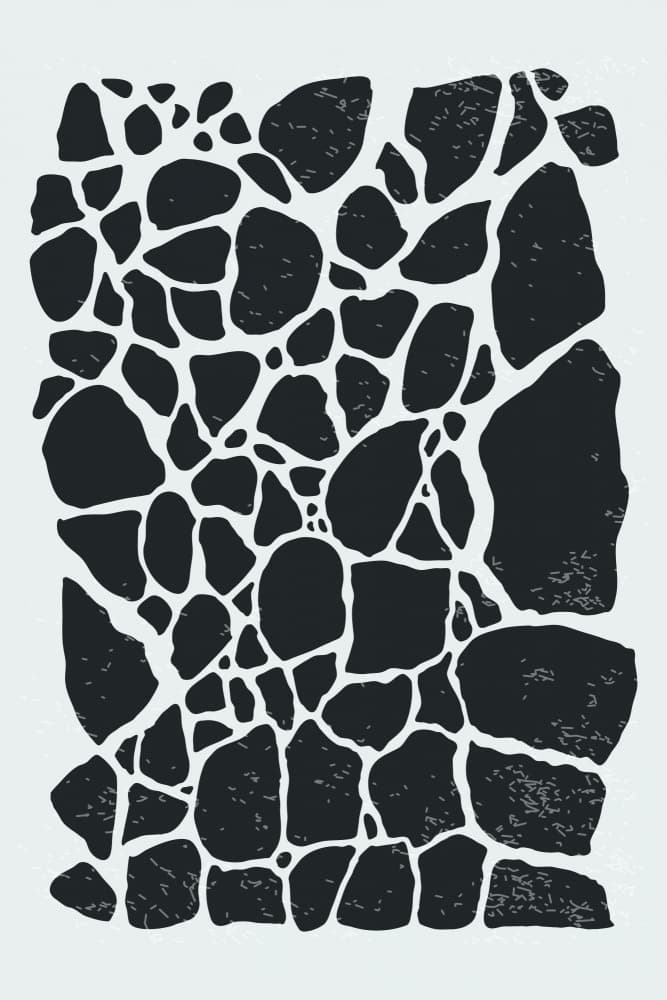 Modern Organic Pattern by jay stanley — canvas wall art