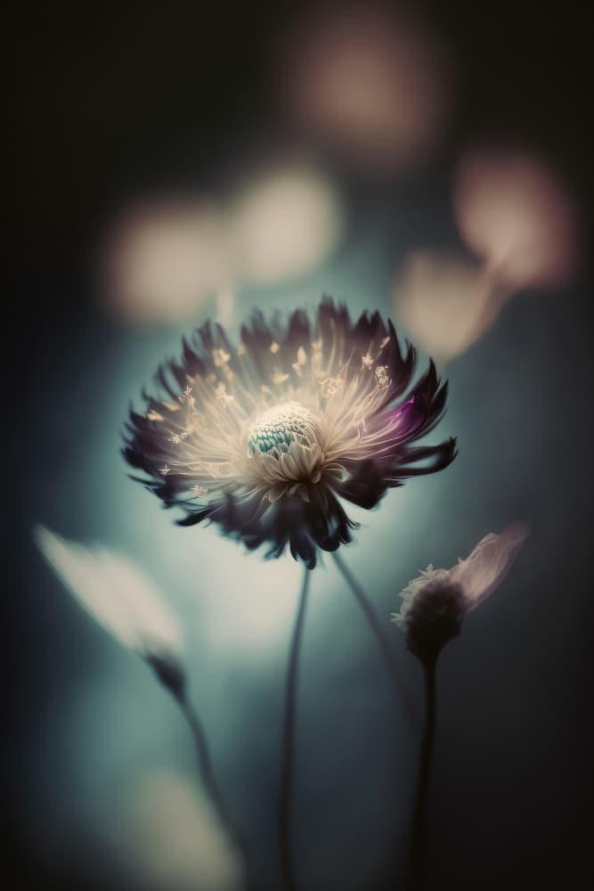 Ethereal Blossom by Treechild — canvas wall art