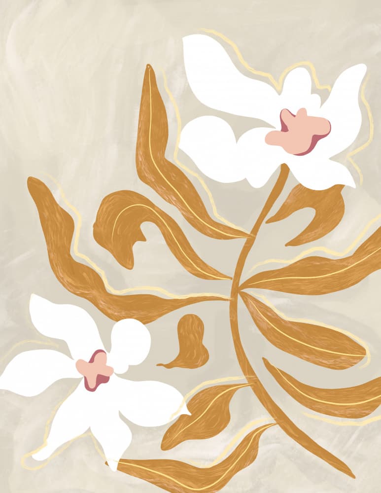 Flowerflowerflower by Arty Guava — canvas wall art