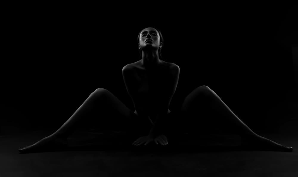 Elegant Nude Form by Tran Van Truong — canvas wall art