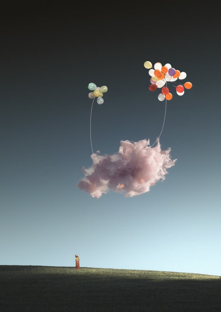 Cotton Candy Dream by cvv — canvas wall art