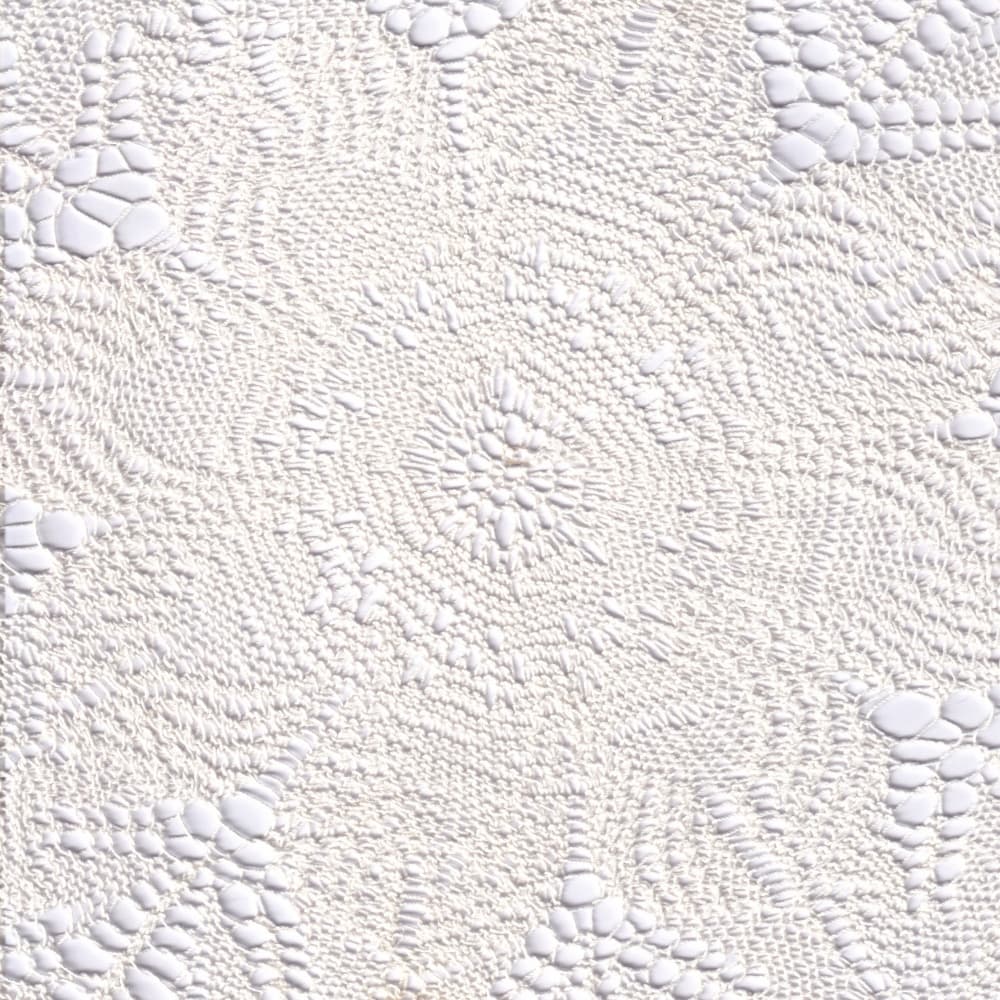 Delicate Crochet Texture by Maira Ribena — canvas wall art