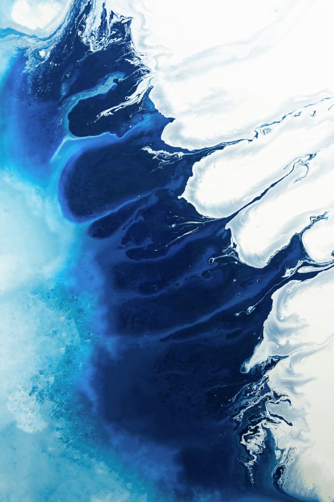 Statement Art - Ocean Escape by Petra Meikle de Vlas — canvas wall art
