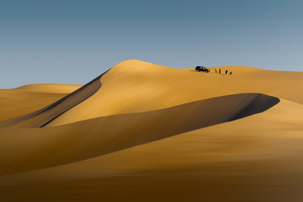 Desert Dune Adventure by Alaa Nour — canvas wall art