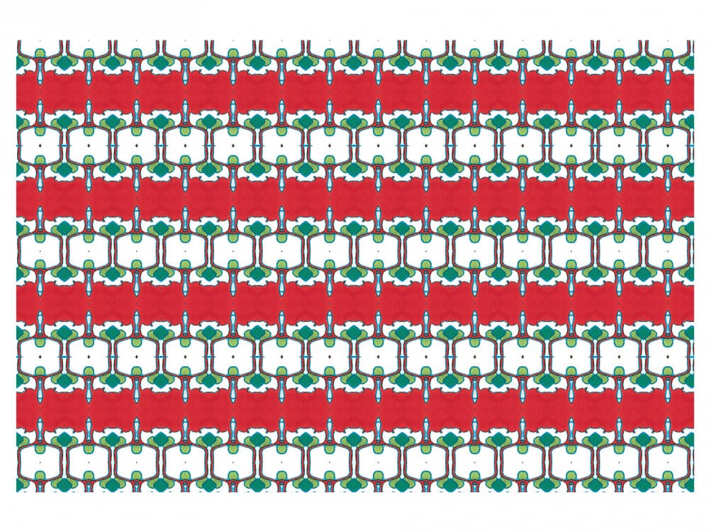 Vibrant Holiday Pattern by Breanna Megan Studio — canvas wall art