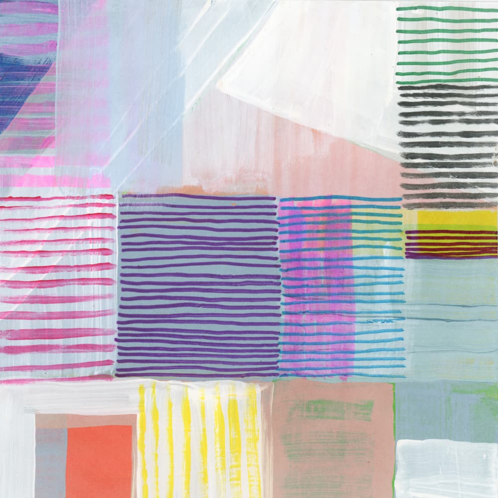 Geometric Color Play by cartissi — canvas wall art