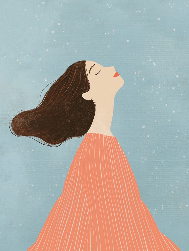 Peaceful Dreamer by Essa Van Reis — canvas wall art