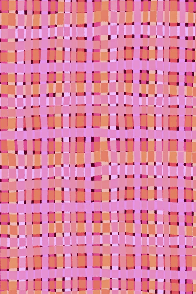 Warped Pink Lines