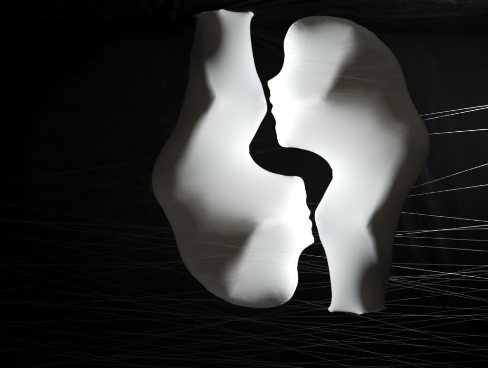 Emotional Bond Figures by Maryam Zahirimehr — canvas wall art