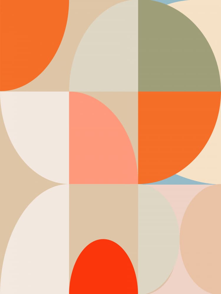 Mid Century Pastel 12 by Ana Rut Bre — canvas wall art