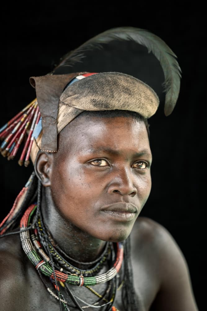 Proud African Woman by Trevor Cole — canvas wall art