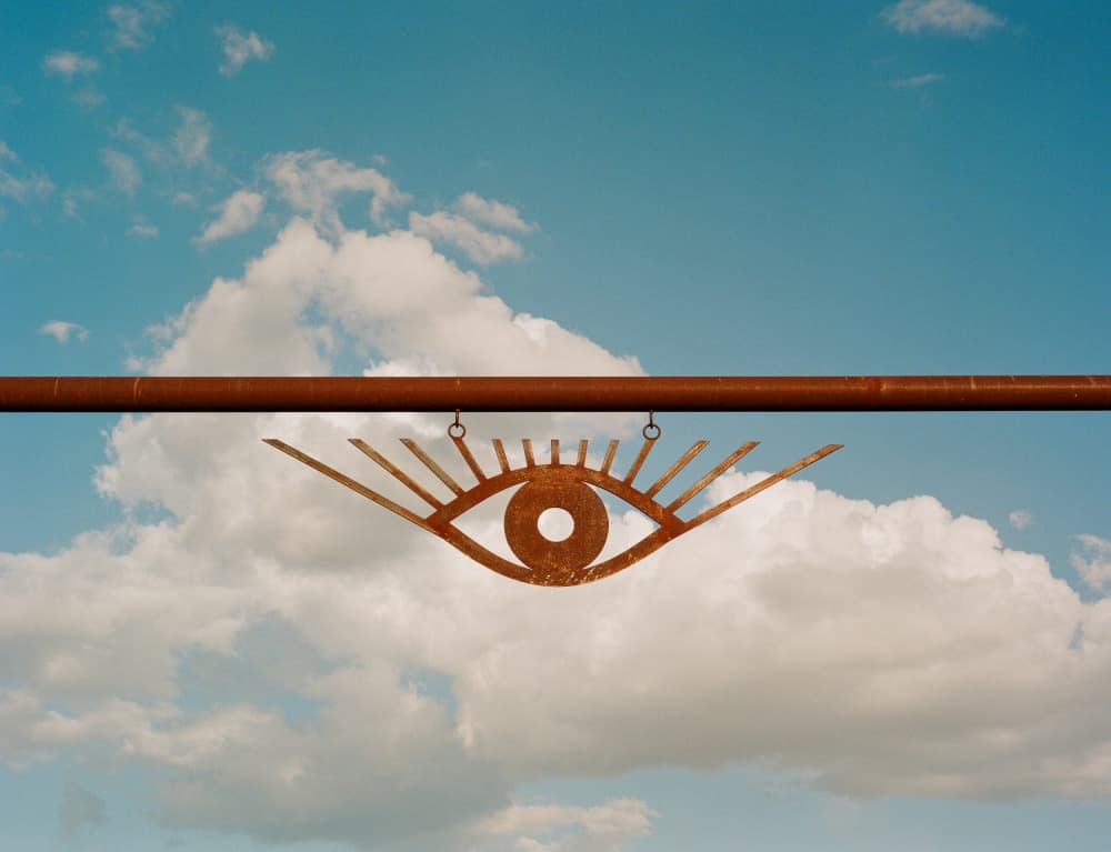 Mystical Eye Under Sky by Bethany Young — canvas wall art
