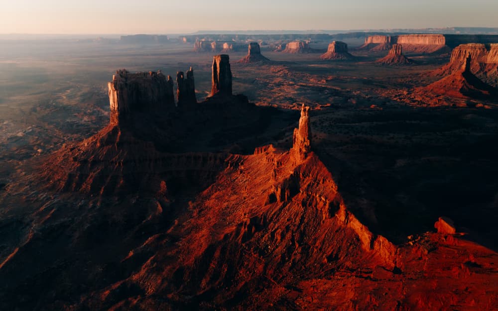 Southwest Desert Sunrise by Witold Ziomek — canvas wall art
