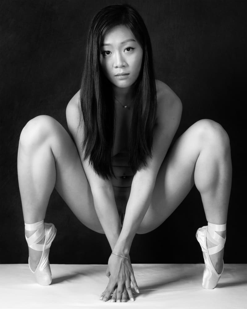 Graceful Ballerina Pose by David McCracken — canvas wall art