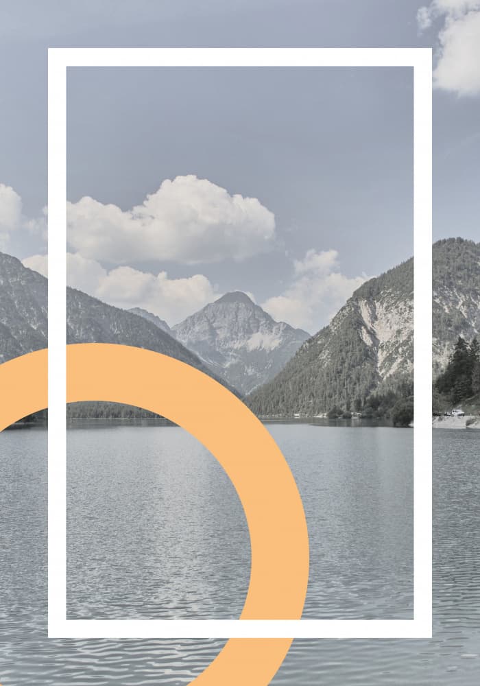 Geometric Tranquility by Athene Fritsch — canvas wall art
