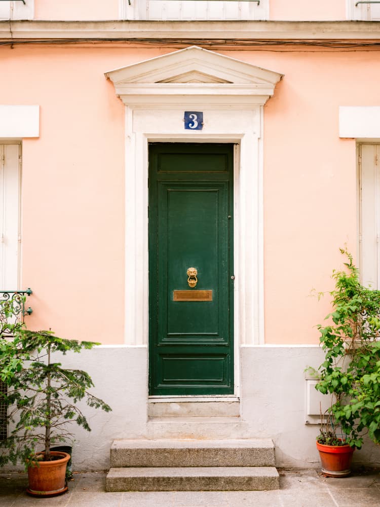 Rue de Cremieux number 3 - Paris by Raisa Zwart — canvas wall art
