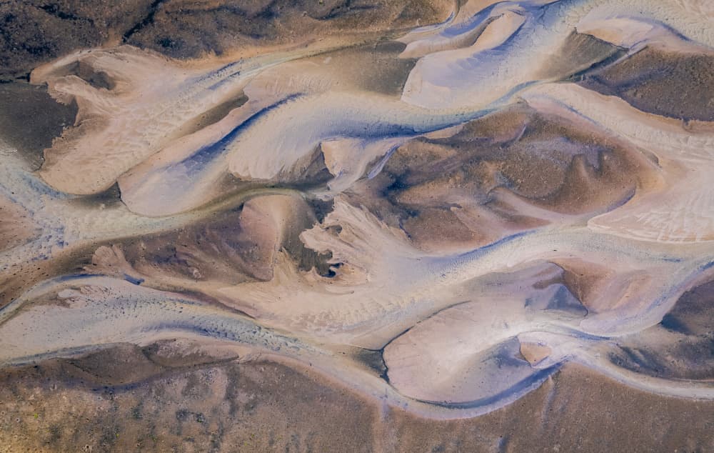 Glacial River Blues by Ed Esposito — canvas wall art