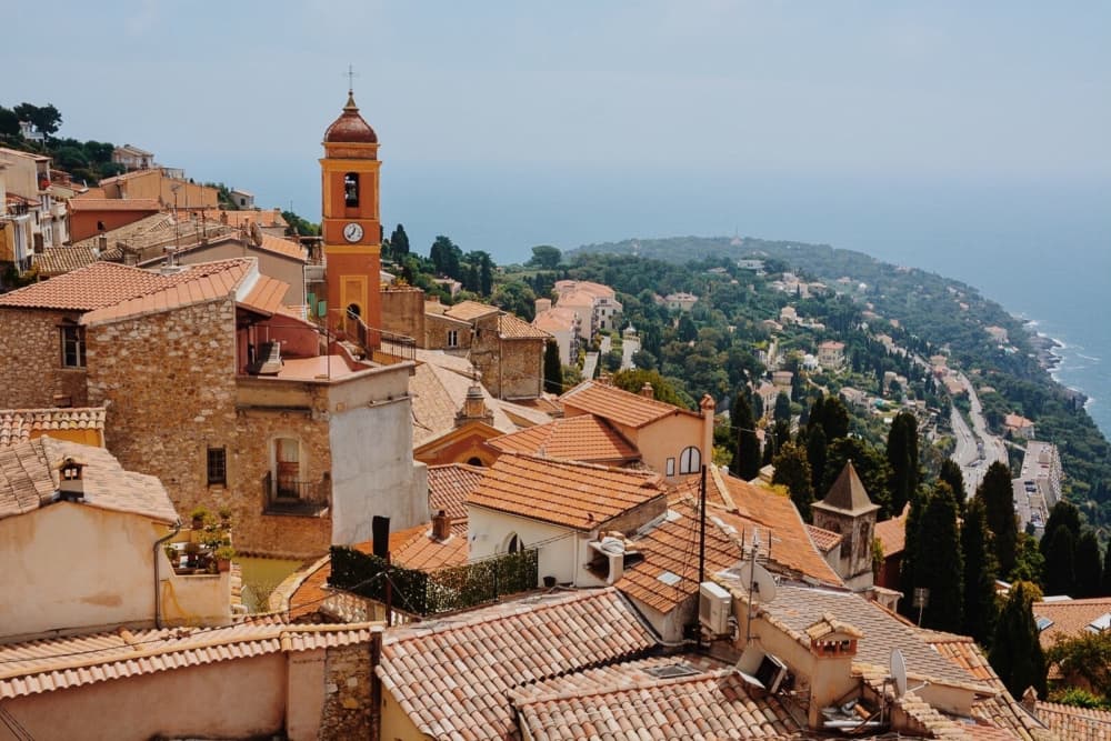 Mediterranean Hillside Village by Del Mundo Imagery — canvas wall art