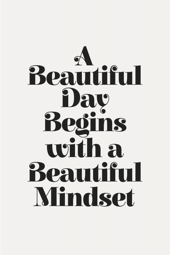 A Beautiful Day Mindset by Brett Wilson — canvas wall art