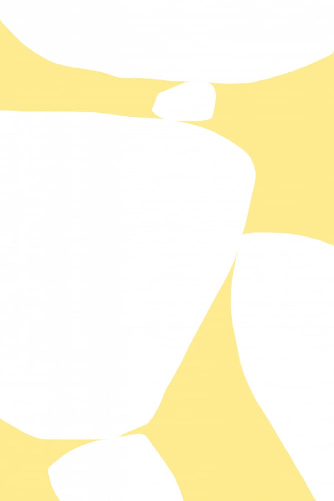 Mellow Abstract Shapes by Treechild — canvas wall art