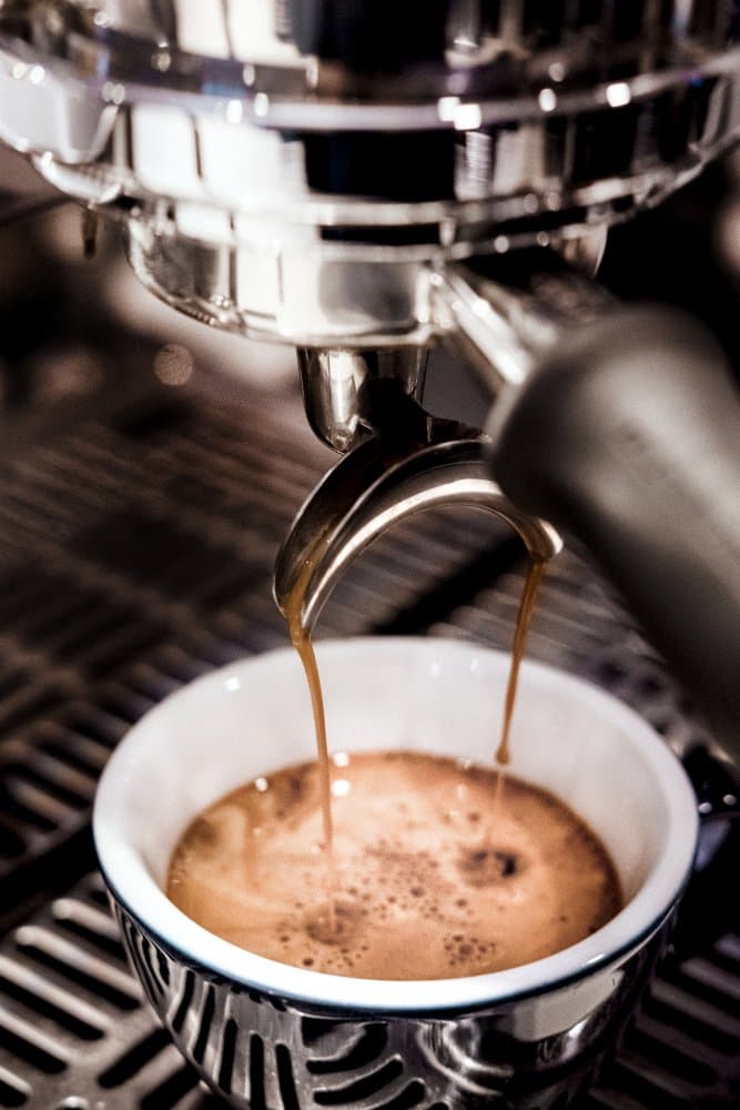 Fresh Espresso Pour by Pictufy Studio III — canvas wall art