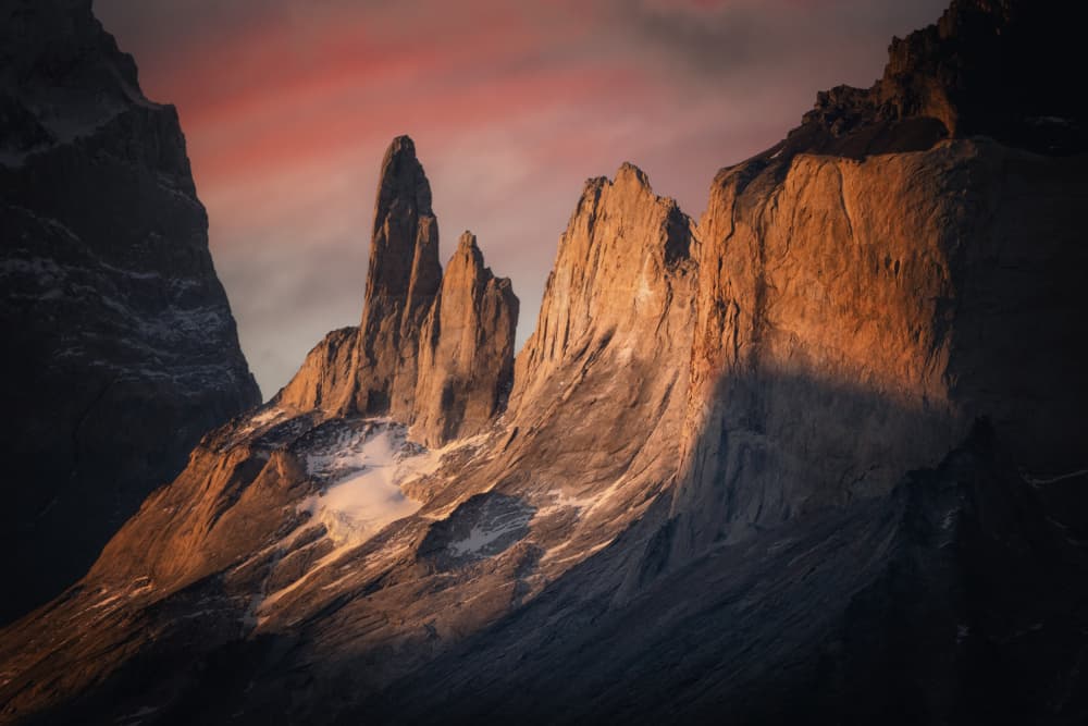 Majestic Mountain Sunrise by carmenvillar — canvas wall art
