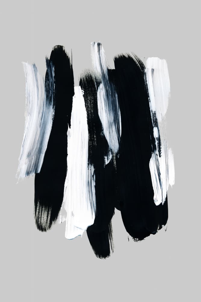 Abstract Brush Strokes 12 300dpi by Mareike Böhmer — canvas wall art
