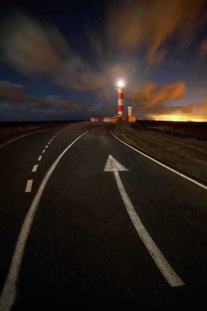 Path To The Lighthouse by César Vega Toledano — canvas wall art
