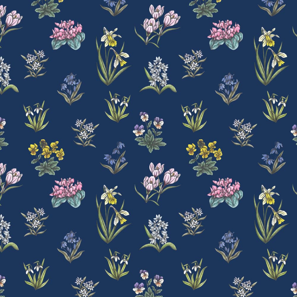 Delicate Spring Blooms by Cecilia Battaini — canvas wall art