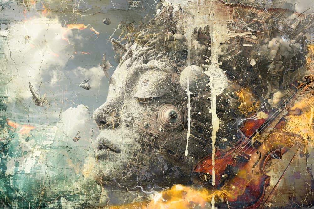 Serene Creative Mind by Rafal Kulik — canvas wall art
