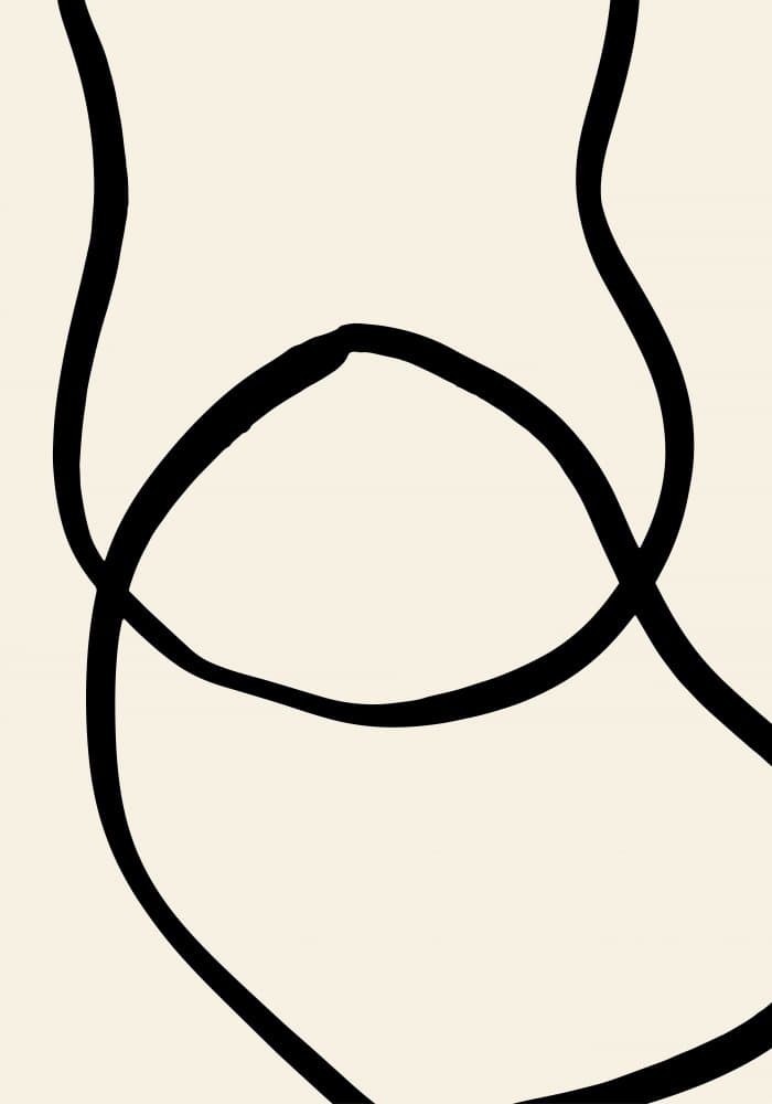 Elegant Line Art by Pictufy Studio — canvas wall art