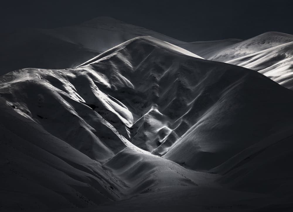 Winter Light And Shadows by Majid Behzad — canvas wall art
