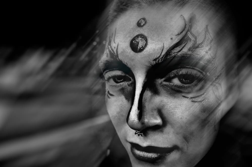 Dark Fantasy Portrait by Steve Hermann — canvas wall art
