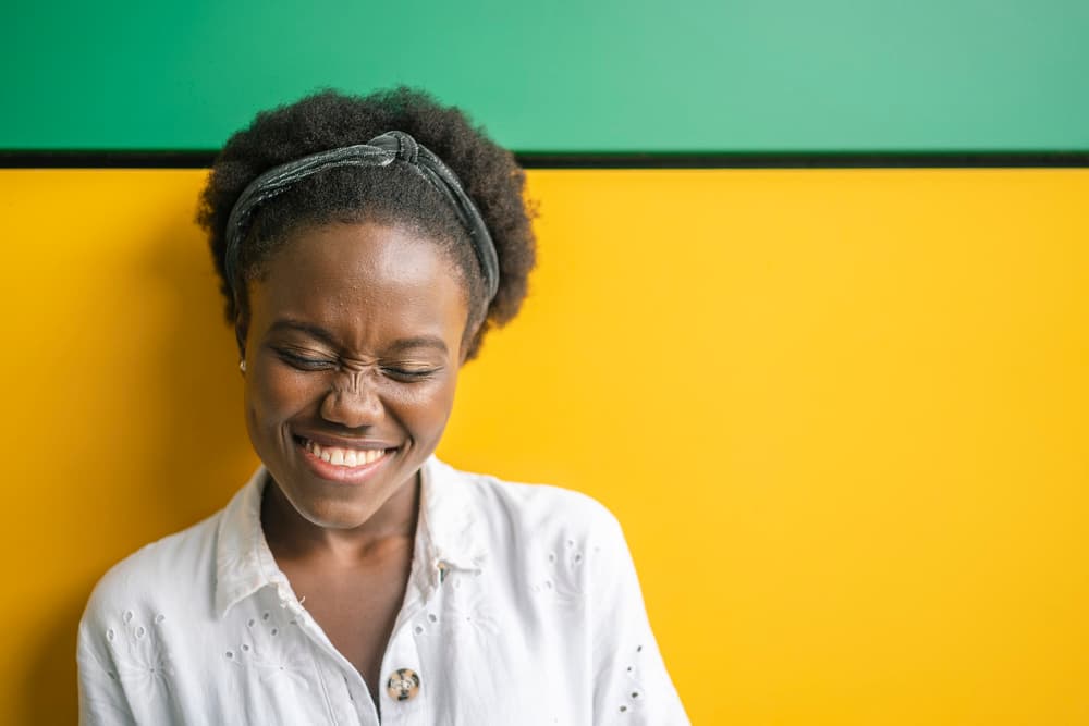 Joyful African Smile by Javier De la Torre — canvas wall art