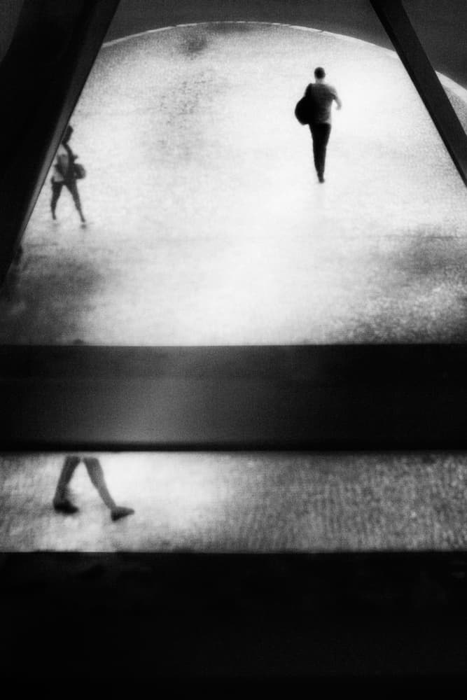 Framed Urban Steps by Laura Mexia — canvas wall art