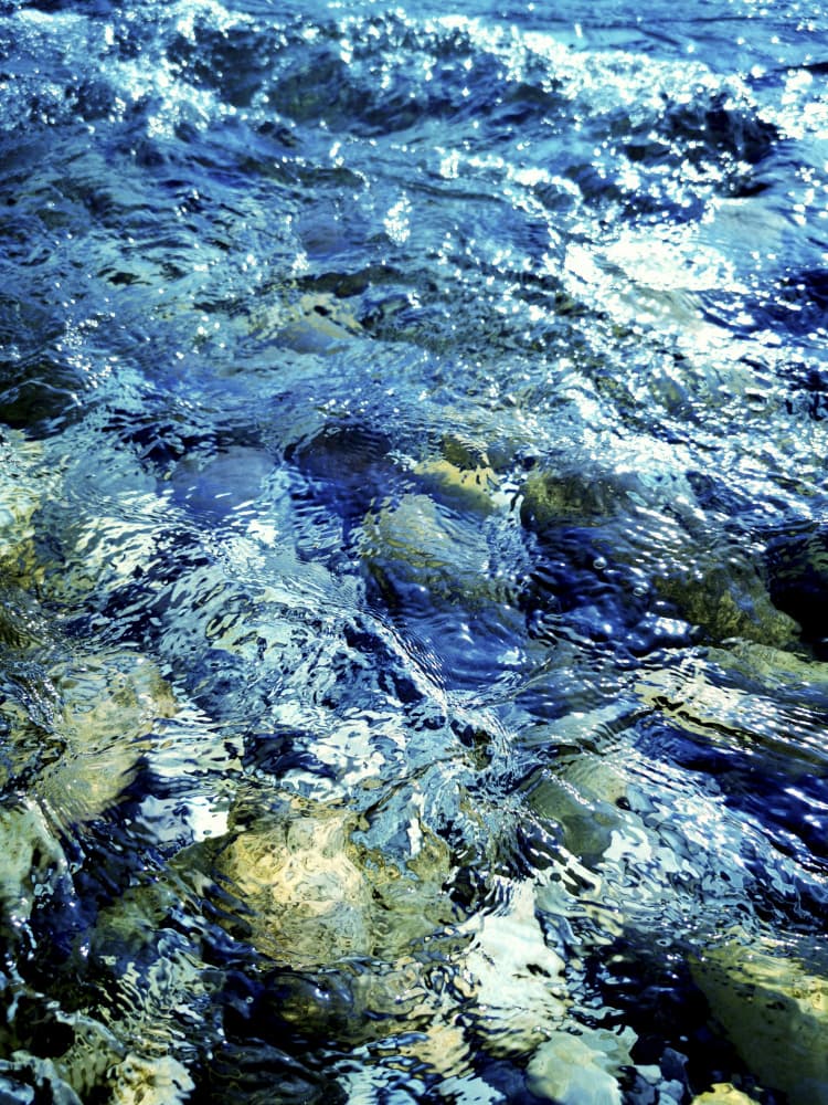 Shimmering Blue Water by Angelo Cerantola — canvas wall art